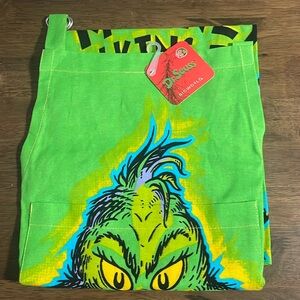 NWT - Dr. Seuss grilling apron says I’m only talking to my dog today. - sold out